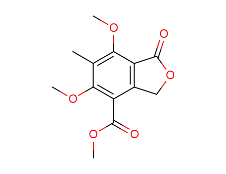 1,3-디히드로-5,7-디메톡시-6-메틸-1-옥소-4-이소벤조푸란카르복실산 메틸 에스테르