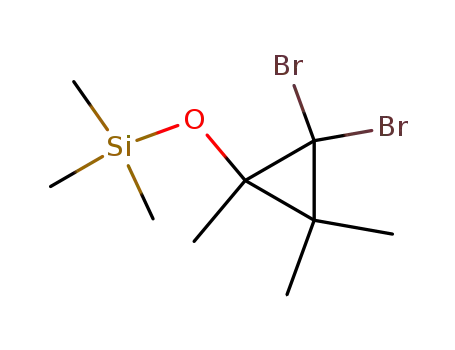 1,1-dibromo-2,2,3-trimethyl-3-trimethylsilanyloxy-cyclopropane