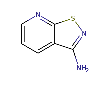 Molecular Structure of 56891-64-6 (Isothiazolo[5,4-b]pyridin-3-amine)