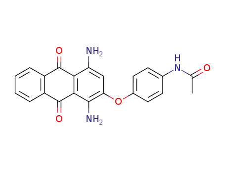 N-[4-(1,4-Diamino-9,10-dioxo-9,10-dihydro-anthracen-2-yloxy)-phenyl]-acetamide