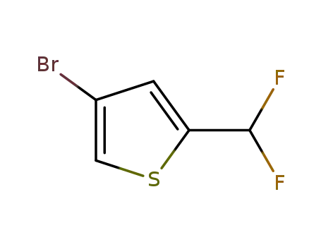 4-Bromo-2-(difluoromethyl)thiophene