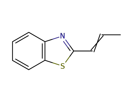 2-[(1E)-Prop-1-en-1-yl]-1,3-benzothiazole