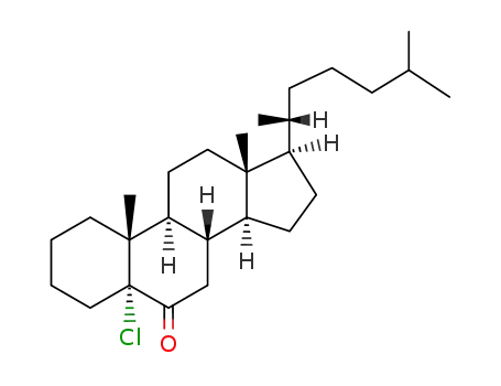 5-chloro-5α-cholestan-6-one
