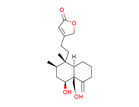 6α,18-dihydroxycleroda-4,13(14)-dieno-16,15-lactone