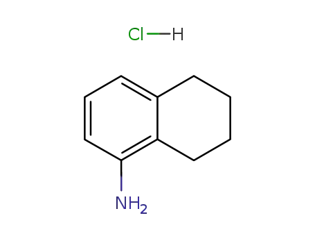 Molecular Structure of 6271-86-9 (5,6,7,8-Tetrahydro-1-naphthylamine hydrochloride)