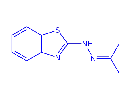 アセトンベンゾチアゾール-2-イルヒドラゾン