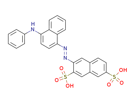 3-(4-ANILINO-1-NAPHTHYLAZO)-2,7-NAPHTHALENEDISULFONIC ACID
