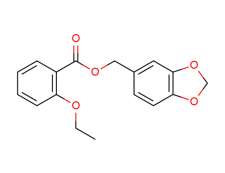 Benzoic acid,2-ethoxy-, 1,3-benzodioxol-5-ylmethyl ester cas  6280-56-4