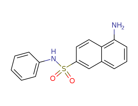 2-Naphthalenesulfonamide,5-amino-N-phenyl- cas  6267-96-5