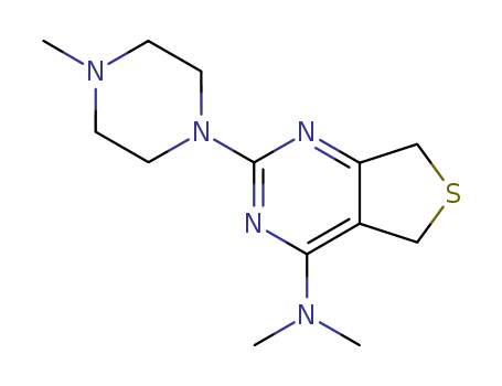 Thieno[3,4-d]pyrimidin-4-amine,5,7-dihydro-N,N-dimethyl-2-(4-methyl-1-piperazinyl)-