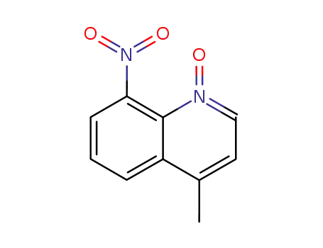 Molecular Structure of 858196-11-9 (4-methyl-8-nitro-quinoline-1-oxide)