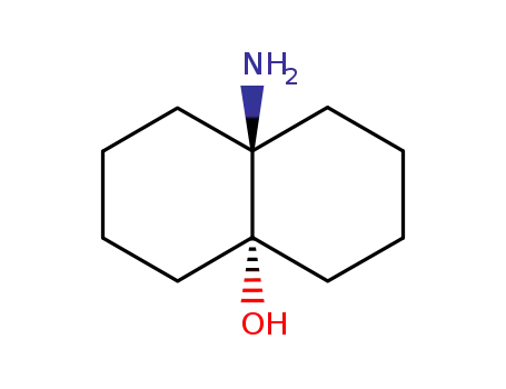 Molecular Structure of 15919-99-0 (8a-aminooctahydronaphthalen-4a(2H)-ol)
