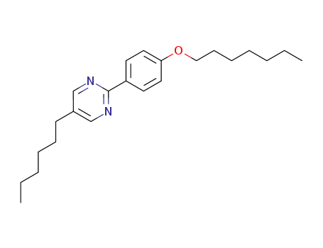 피리미딘, 2-(4-(헵틸옥시)페닐)-5-헥실-