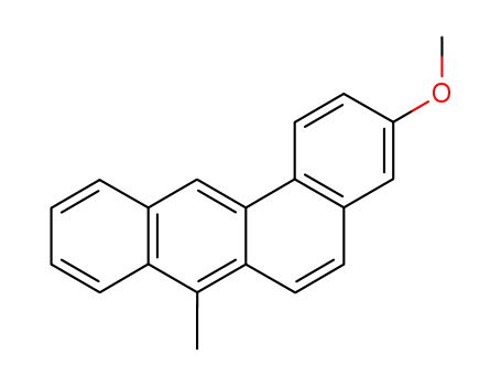 Molecular Structure of 71988-99-3 (3-methoxy-7-methyltetraphene)