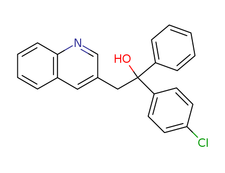3-Quinolineethanol,a-(4-chlorophenyl)-a-phenyl- cas  57443-84-2