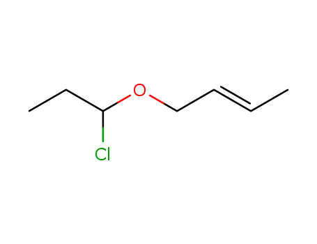 1-(1-chloro-propoxy)-but-2<i>t</i>-ene