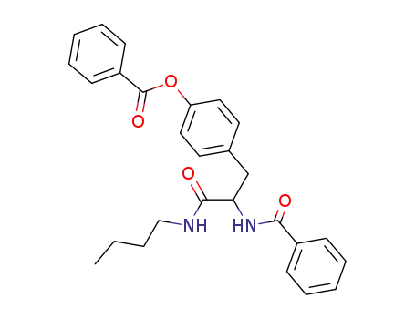 O<sub>.</sub>N-(Dibenzoyl)-DL-tyrosyl-n-butylamid