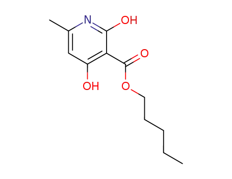 3-Pyridinecarboxylic acid, 1,2-dihydro-4-hydroxy-6-methyl-2-oxo-,
pentyl ester