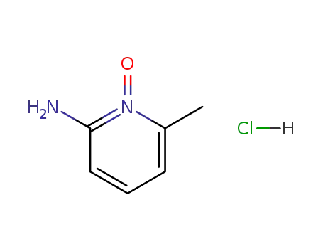 6-methyl-1-oxy-pyridin-2-ylamine; hydrochloride