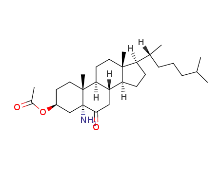 3β-acetoxy-5-amino-5α-cholestan-6-one