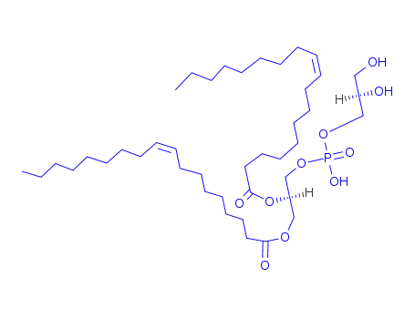 phosphoric acid-((<i>R</i>)-2,3-bis-oleoyloxy-propyl ester)-((<i>R</i>)-2,3-dihydroxy-propyl ester)