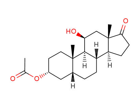 3α-acetoxy-11β-hydroxy-5β-androstan-17-one