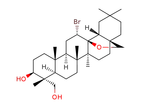 3β,23-dihydroxy-12α-bromo-13β,28-olean-11-ene