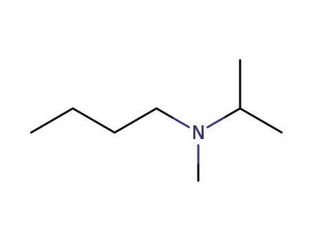 Molecular Structure of 5756-45-6 (N-Methyl-N-(1-methylethyl)-1-butanamine)