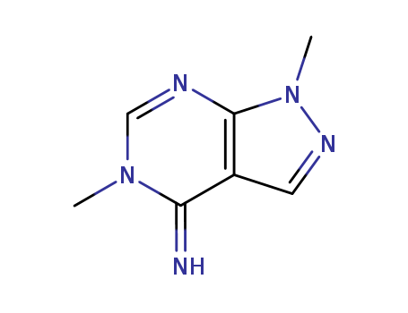 4H-Pyrazolo[3,4-d]pyrimidin-4-imine,1,5-dihydro-1,5-dimethyl- cas  6267-41-0
