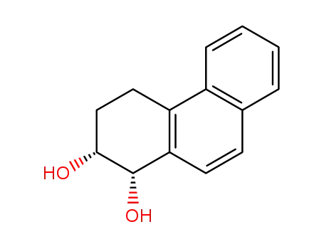 (+/-)-<i>cis</i>-1,2,3,4-tetrahydro-phenanthrene-1,2-diol