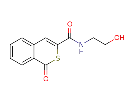 N-(2-HYDROXYETHYL)-1-OXO-1H-ISOTHIOCHROMENE-3-CARBOXAMIDE