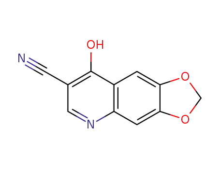 4-hydroxy-6,7-methylenedioxyquinoline-3-carbonitrile