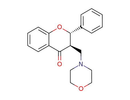 cis-3-(モルホリノメチル)フラバノン