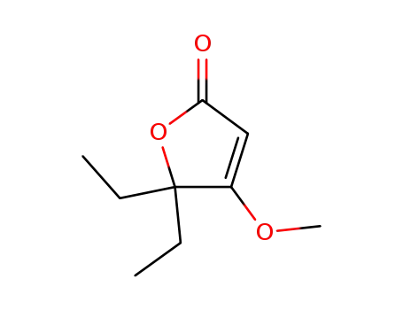Molecular Structure of 6268-81-1 (5,5-diethyl-4-methoxyfuran-2(5H)-one)