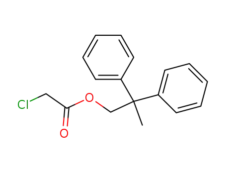 chloro-acetic acid-(2,2-diphenyl-propyl ester)