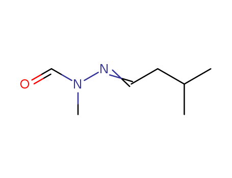 Hydrazinecarboxaldehyde,1-methyl-2-(3-methylbutylidene)- cas  57590-21-3