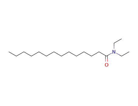 Molecular Structure of 57303-20-5 (N,N-diethyltetradecanamide)