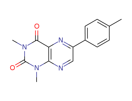 2,4(1H,3H)-Pteridinedione,1,3-dimethyl-6-(4-methylphenyl)- cas  57196-72-2