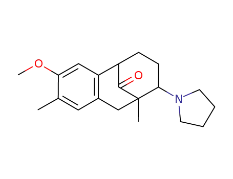4-methoxy-5,9-dimethyl-10-pyrrolidin-1-yl-tricyclo[7.3.1.0<sup>2,7</sup>]trideca-2<sup>(7)</sup>,3,5-trien-13-one