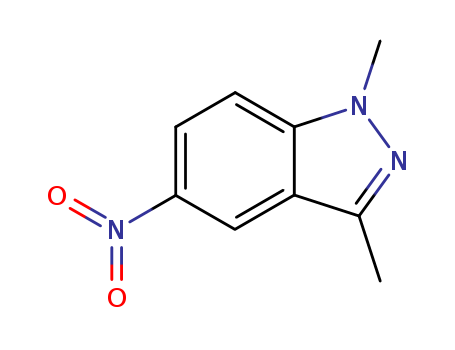 1H-Indazole,1,3-dimethyl-5-nitro- cas  5757-84-6