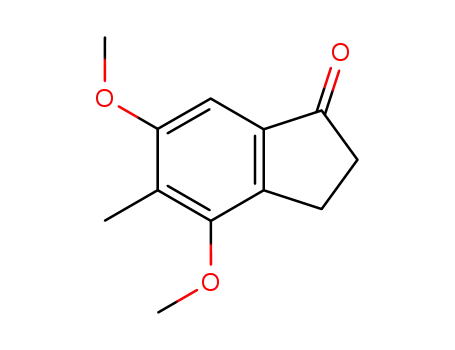 Molecular Structure of 57122-06-2 (4,6-Dimethoxy-5-methyl-indan-1-one)