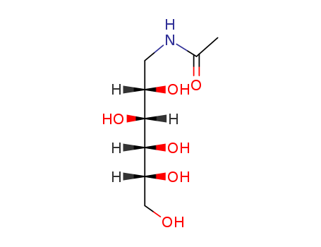 Glucitol,1-(acetylamino)-1-deoxy- (9CI) cas  5735-25-1