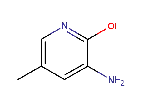 Molecular Structure of 52334-51-7 (2-HYDROXY-3-AMINO-5-PICOLINE)
