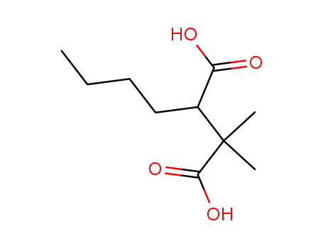 Molecular Structure of 5671-88-5 (3-butyl-2,2-dimethyl-succinic acid)