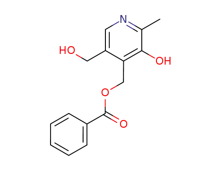 Molecular Structure of 5223-10-9 (4-O-benzoyl pyridoxine)