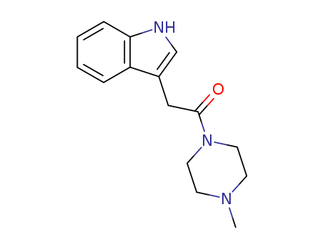Ethanone,2-(1H-indol-3-yl)-1-(4-methyl-1-piperazinyl)- cas  58106-90-4