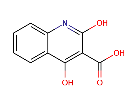 3-퀴놀린카르복실산, 1,2-디히드로-4-히드록시-2-옥소-
