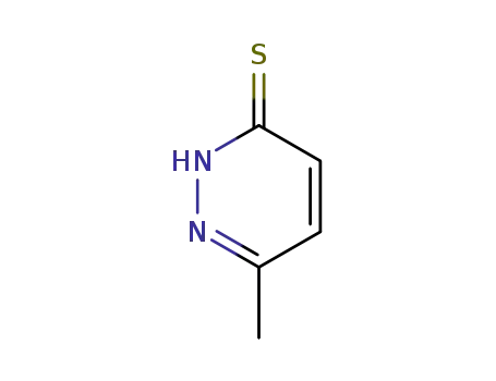 Molecular Structure of 5788-47-6 (3-MERCAPTO-6-METHYLPYRIDAZINE)