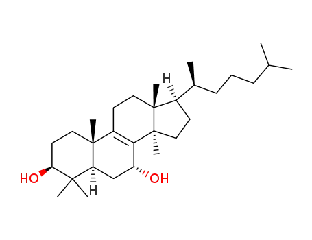 5-α-lanost-8-en-3β,7α-diol
