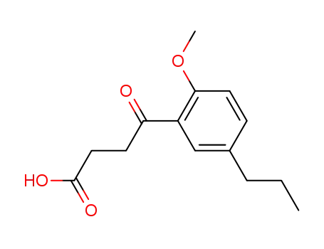 4-(2-methoxy-5-propyl-phenyl)-4-oxo-butyric acid